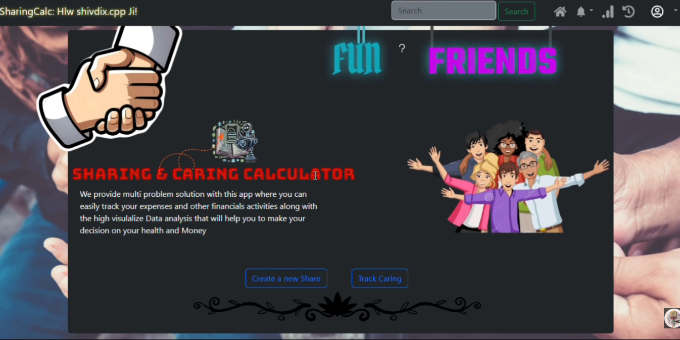 sharingCalc